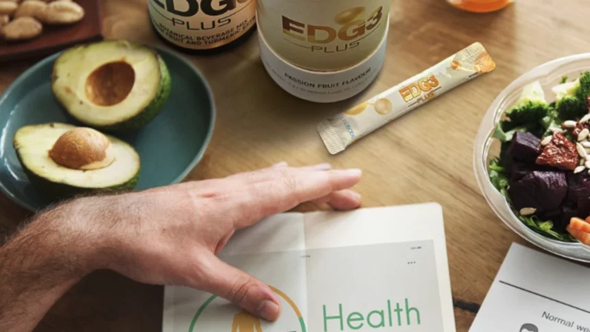 Ein Tisch mit dem Produkt EDG3 Plus darauf
